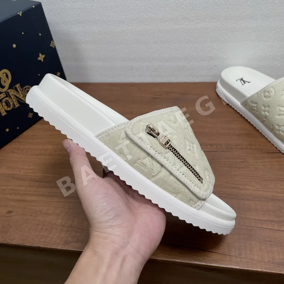루이비통 모노그램 데님 벨크로 샌들 상세 이미지 4