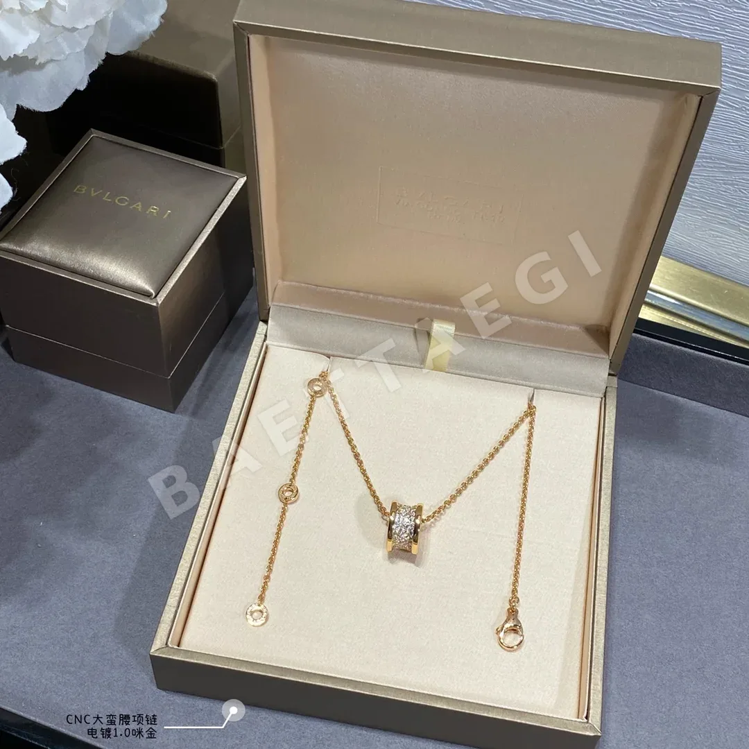 불가리 골드 CNC 가공 목걸이 레플리카 상세 이미지 8