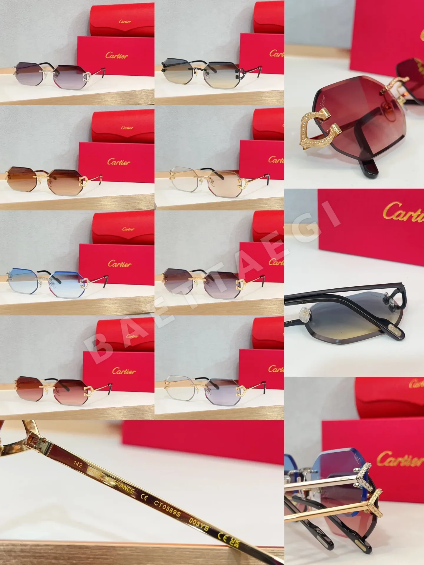 까르띠에 선글라스 72336 Cartier Sunglasses
