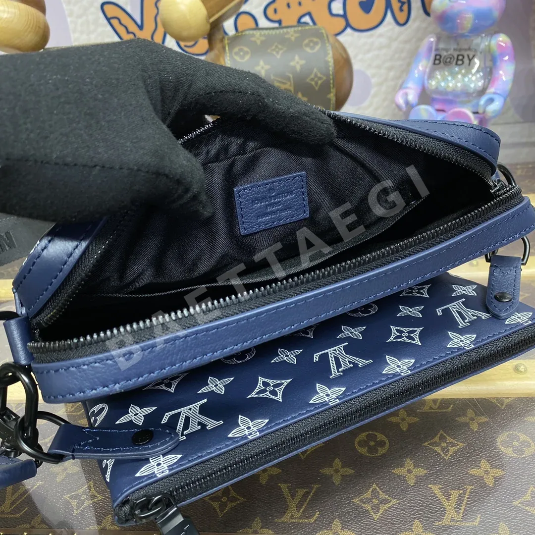 루이비통 버드케이지 모노그램 엠보스 소가죽 메신저백 M46602 상세 이미지 9