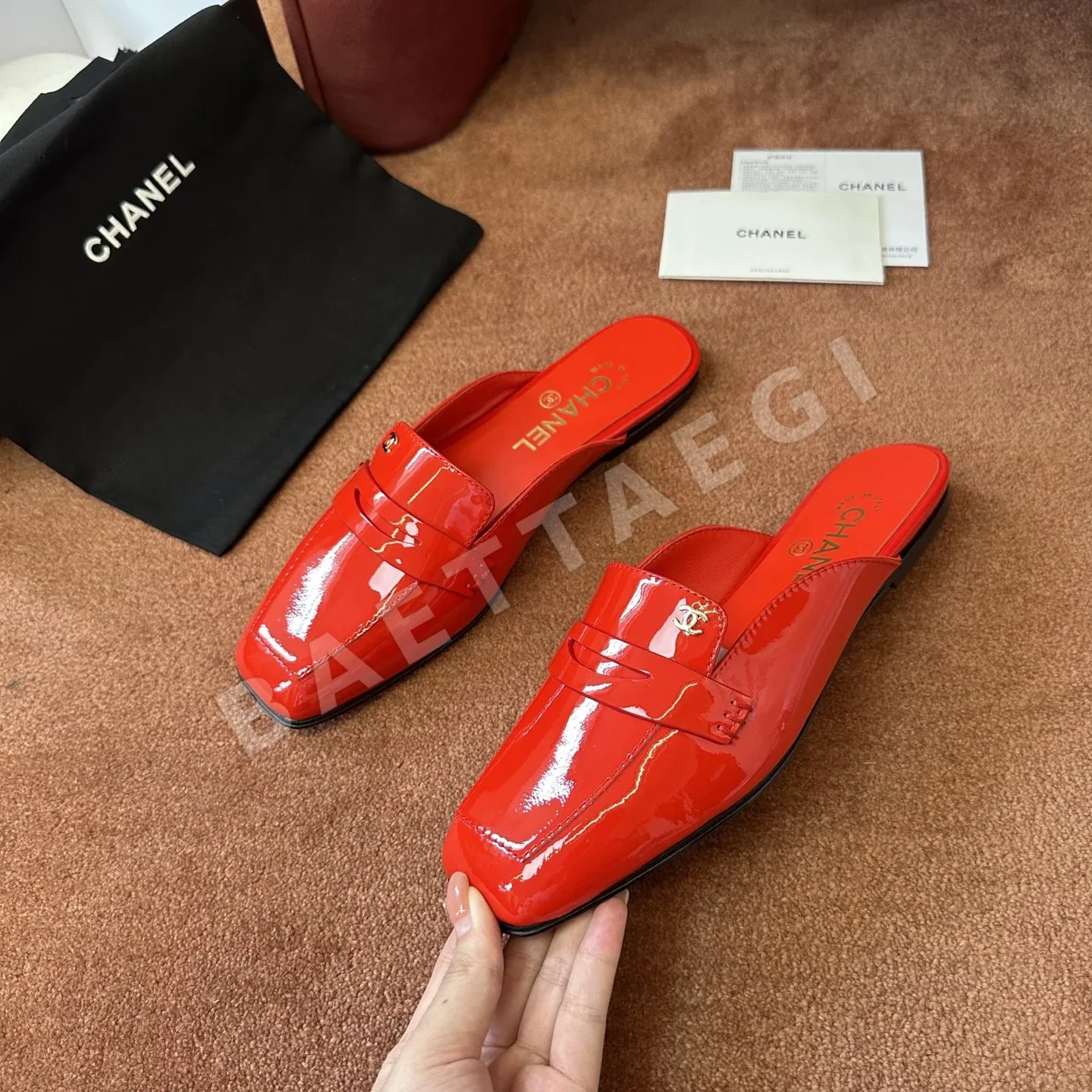 샤넬 더블 C 로고 로퍼 상세 이미지 8