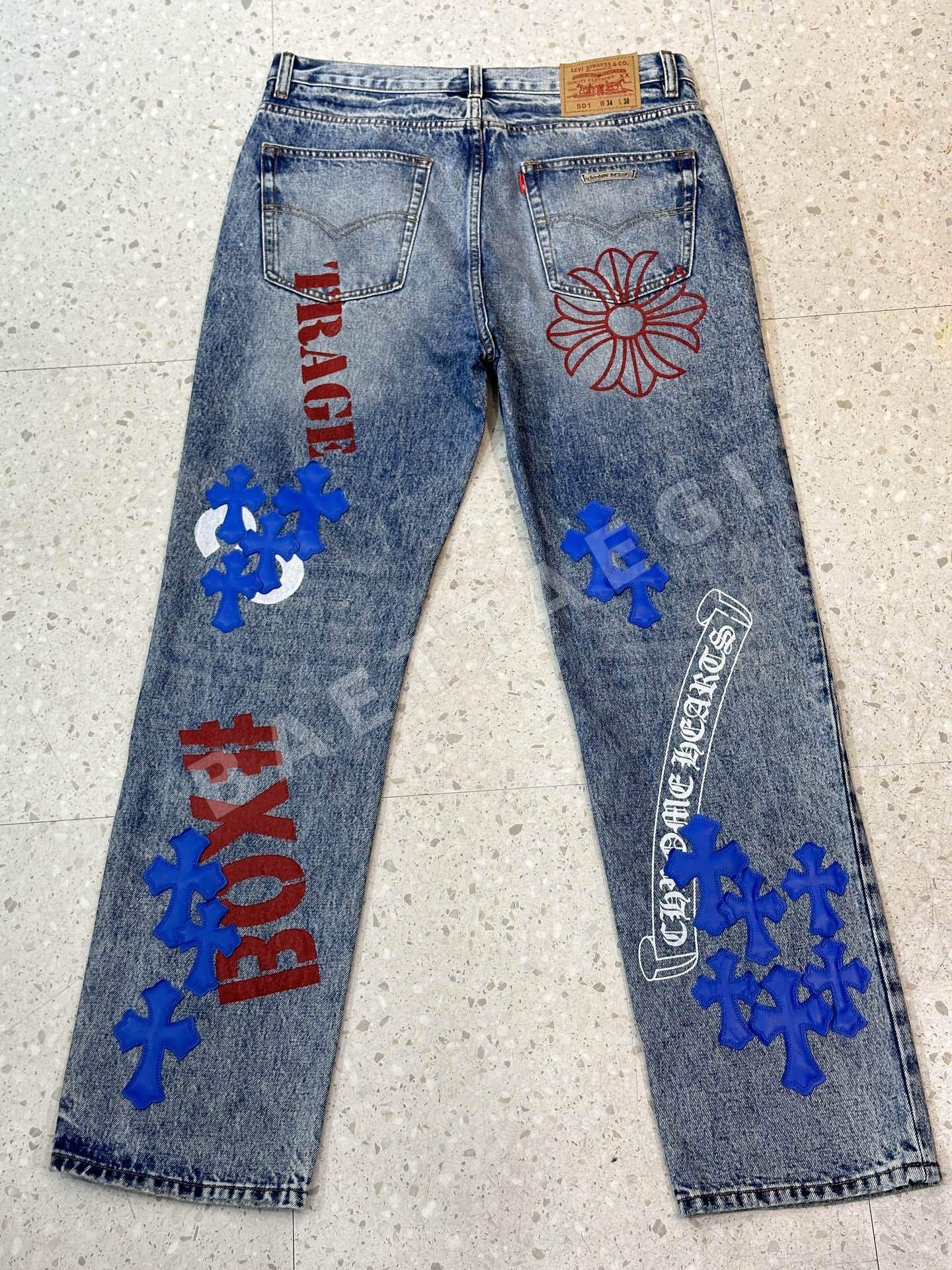 크롬하츠 남성 바지 164056 Chrome Hearts Pants 상세 이미지 2
