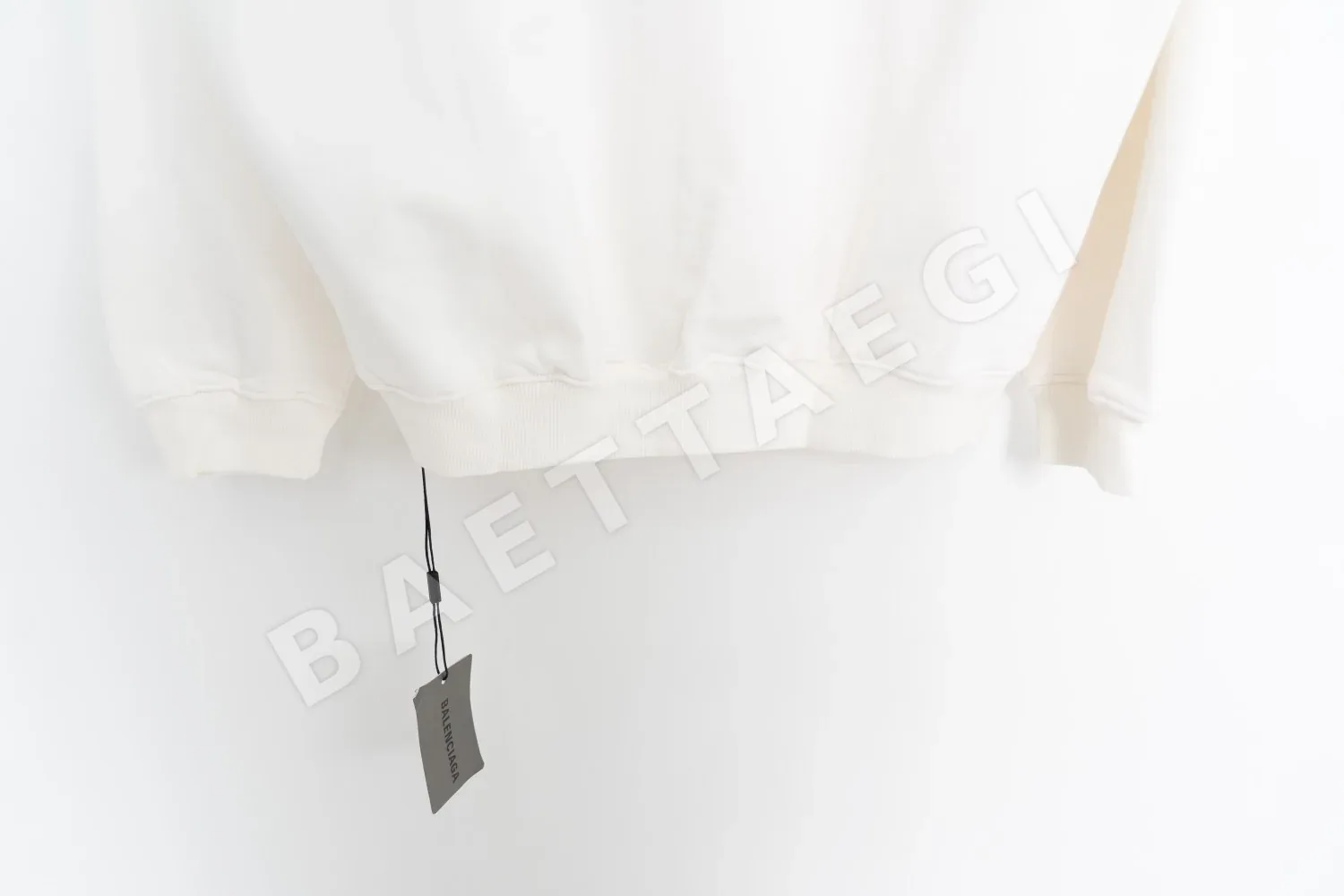 발렌시아가 로고 프린트 후드 남성용 상세 이미지 8