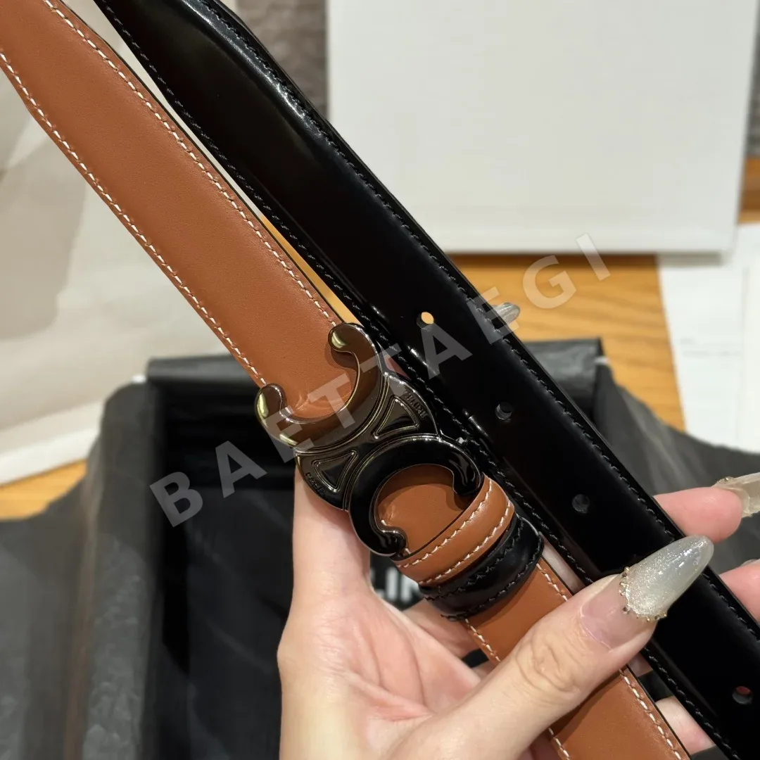 셀린느 트라이엄프 버클 양면 리버시블 벨트 상세 이미지 6
