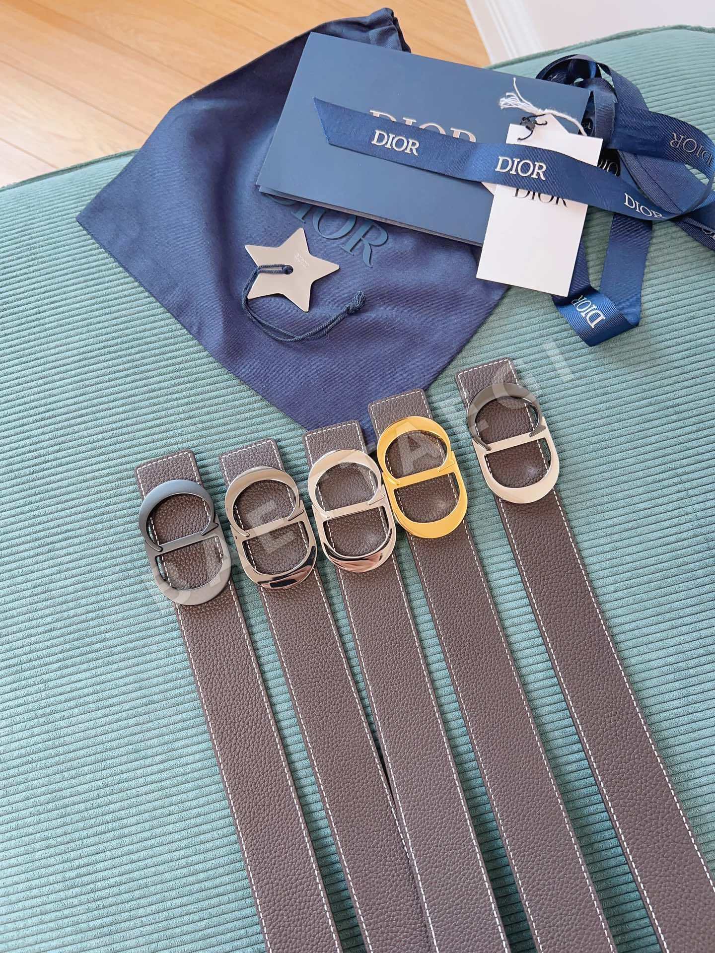 디올 천연 가죽 벨트 상세 이미지 9