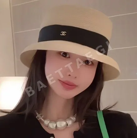 샤넬 파피루스 버킷햇 모자 119981
