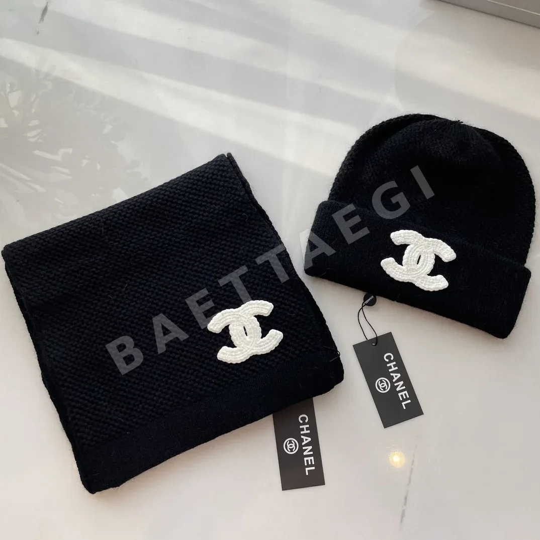 샤넬 울 비니 모자 상세 이미지 1