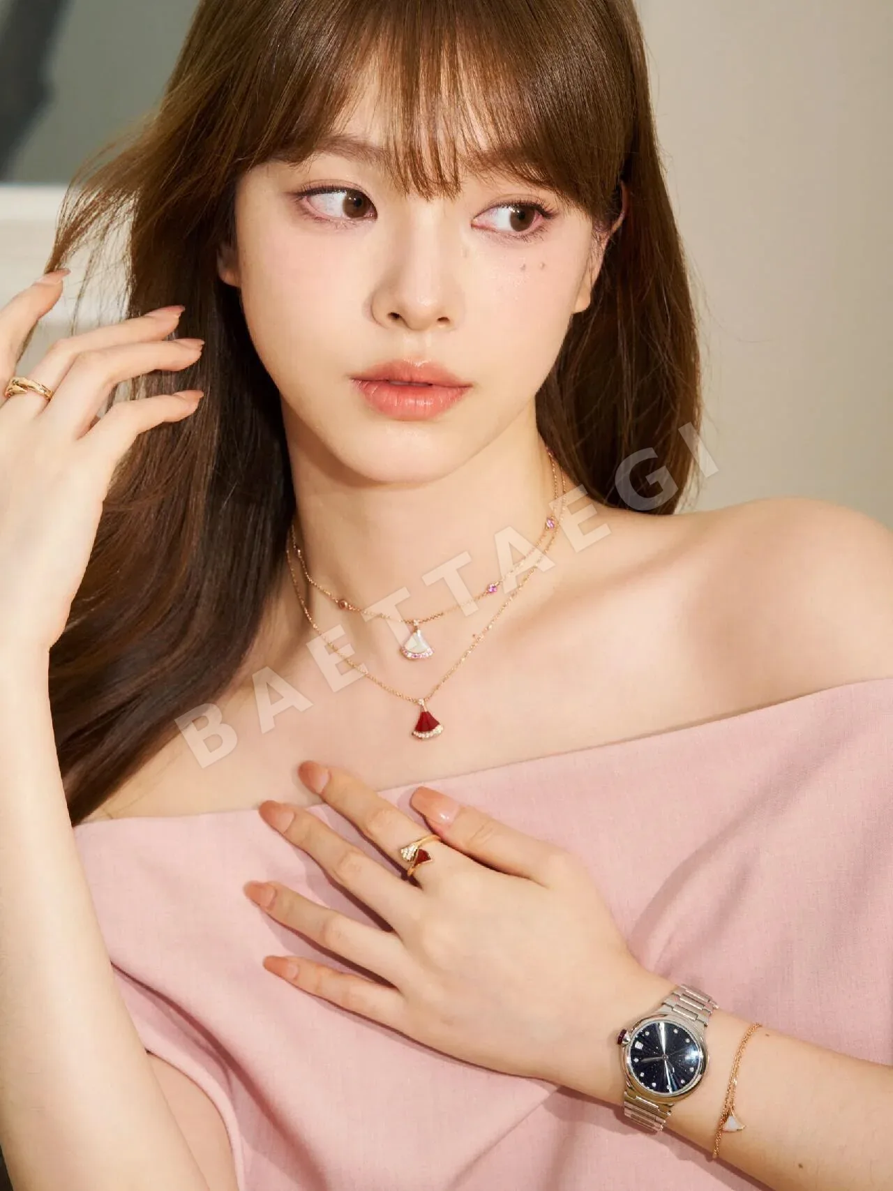 불가리 디바즈 드림 18K 로즈 골드 목걸이 상세 이미지 3