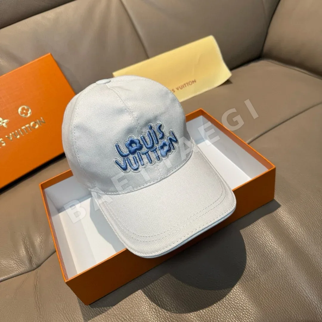 루이비통 LV 자수 베이스볼 캡 상세 이미지 1