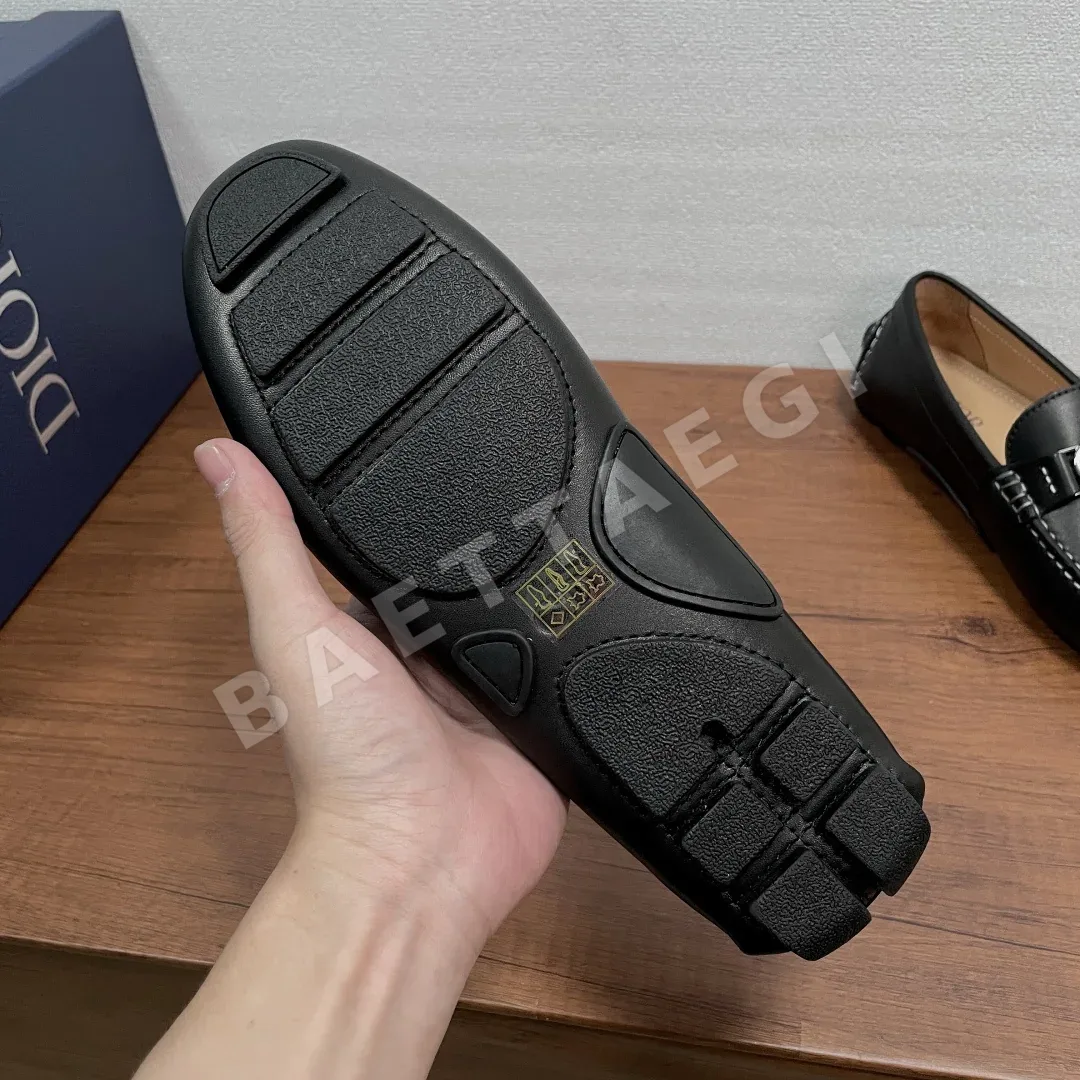 디올 로퍼 남성 카프스킨 가로 스트랩 상세 이미지 6