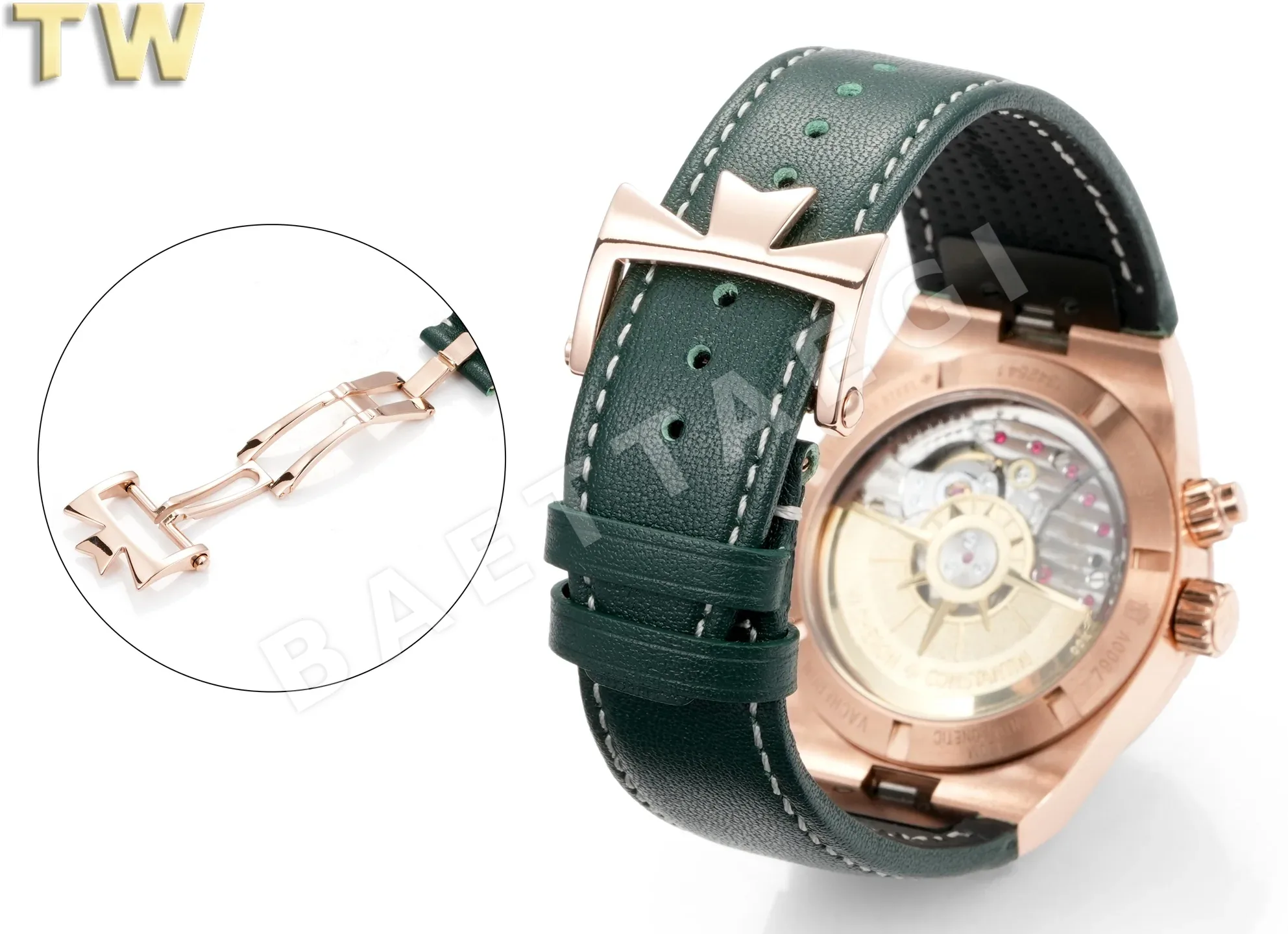 바쉐론콘스탄틴 바쉐론 콘스탄틴 오버시즈 스틸 자동 5110 DT 레플리카 43635 Vacheron Constantin 상세 이미지 8