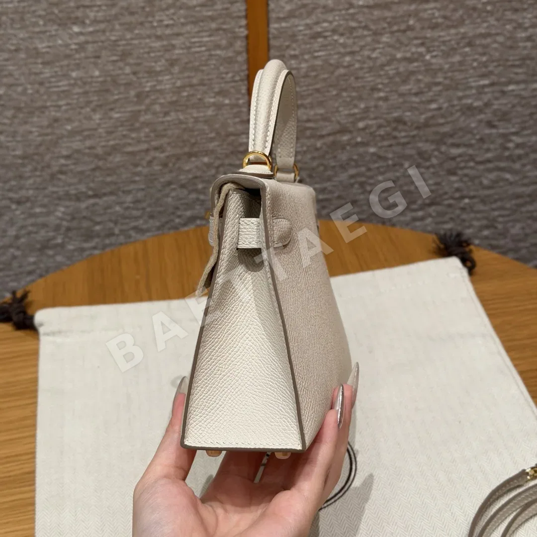 에르메스 켈리 미니 2 가죽 가방 상세 이미지 4