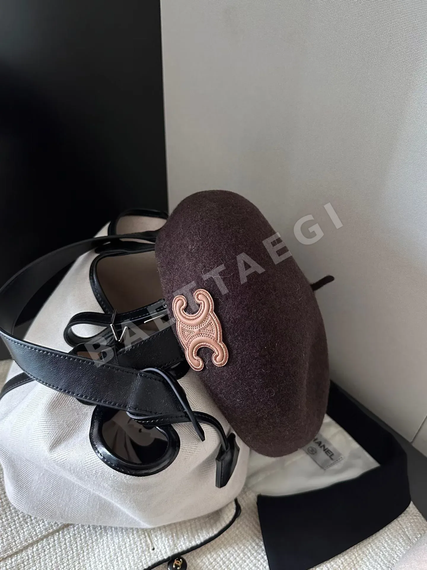 셀린느 캐시미어 베레모 상세 이미지 5