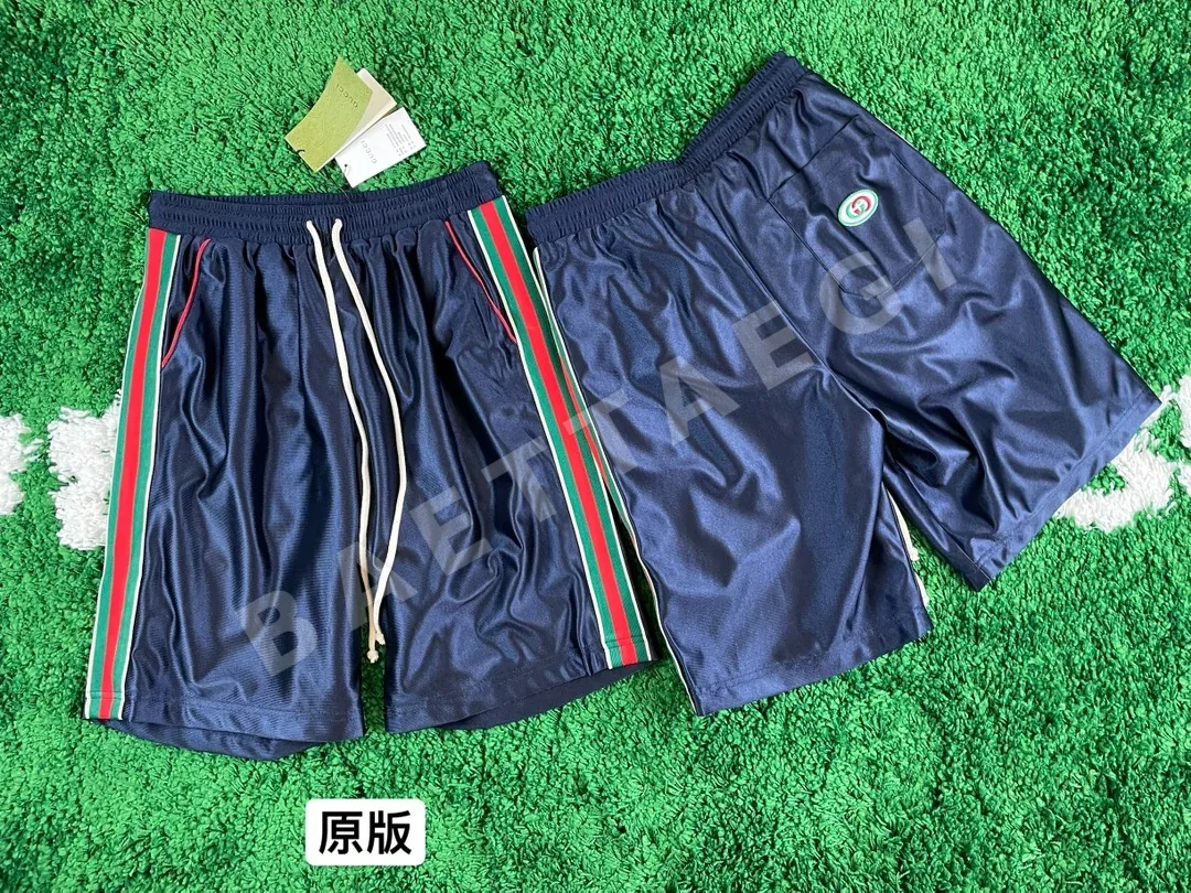 구찌 로고 자수 오버핏 반바지 4494 상세 이미지 2