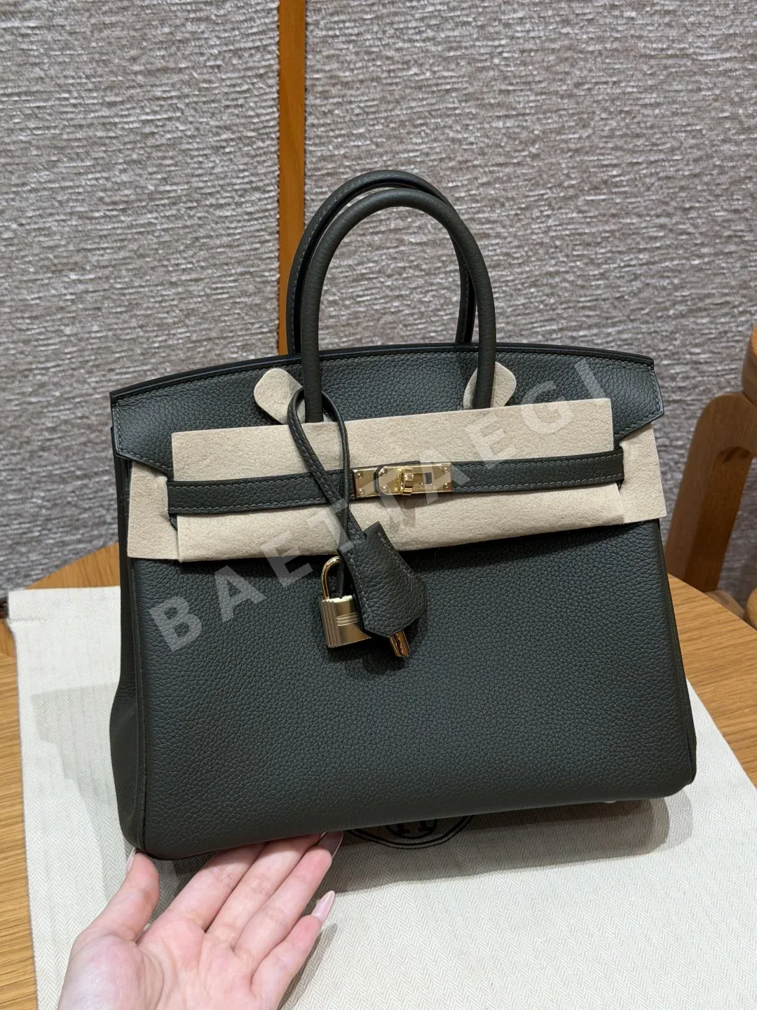 에르메스 버킨 25 토고 가방 144315
