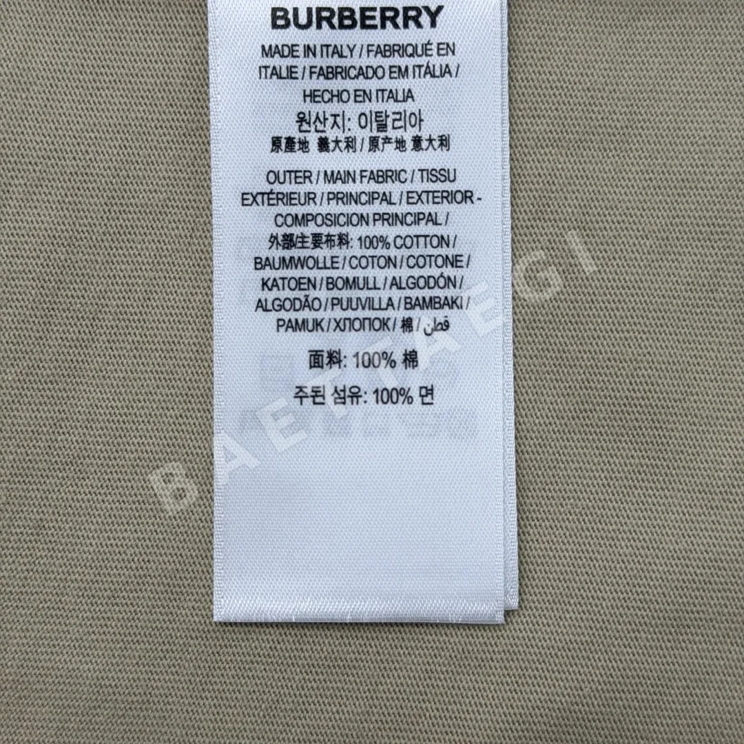 버버리 승마 라이더 로고 남성 코튼 반팔 티셔츠 상세 이미지 9