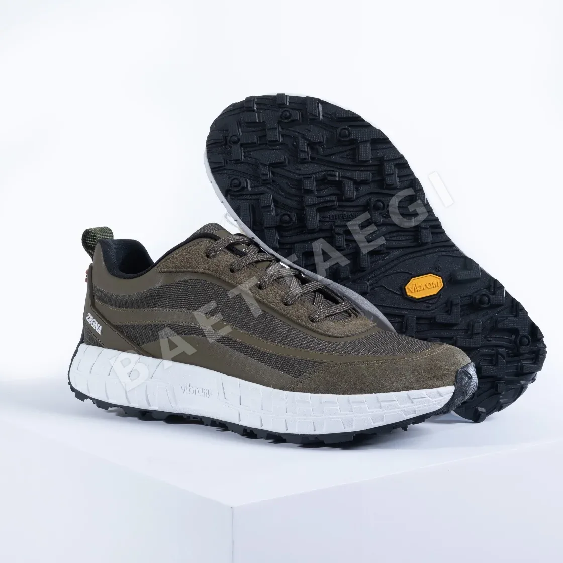 제냐 x 노다 스니커즈 143627 Zegna Sneakers 상세 이미지 4