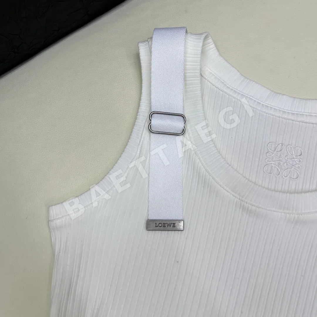 로에베 코튼 여성 반팔 티셔츠 상세 이미지 6