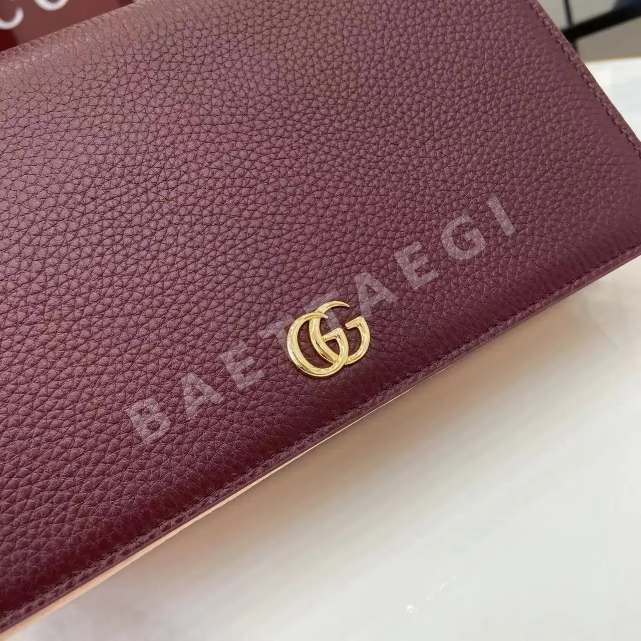 구찌 GG 마몬트 더블 G 카드 지갑 상세 이미지 5