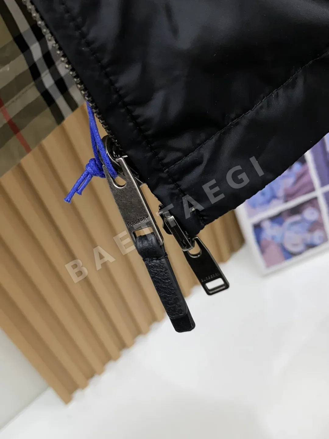 버버리 양면 라펠 남성 자켓 상세 이미지 7