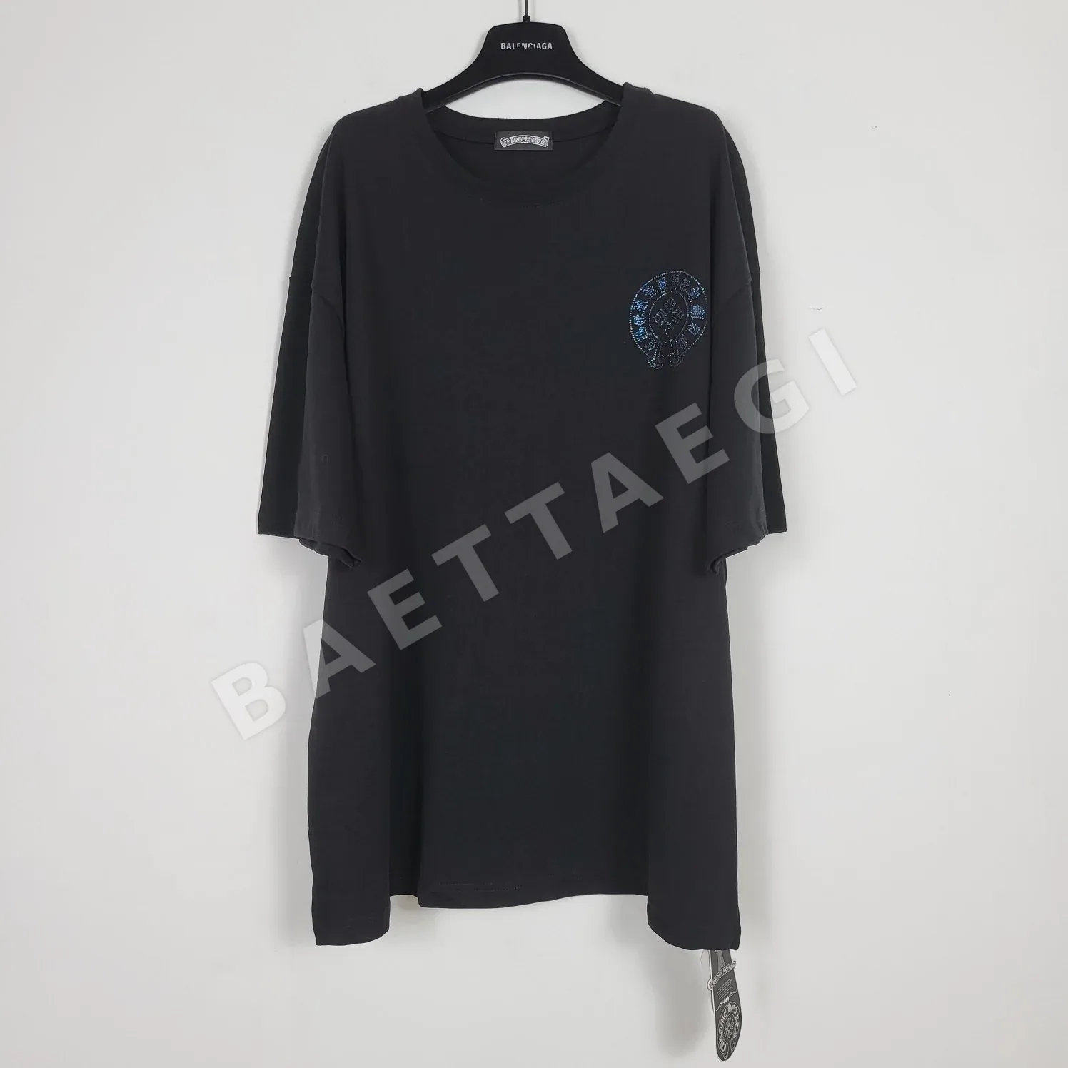 크롬하츠 핫픽스 라인스톤 반팔 티셔츠 53644