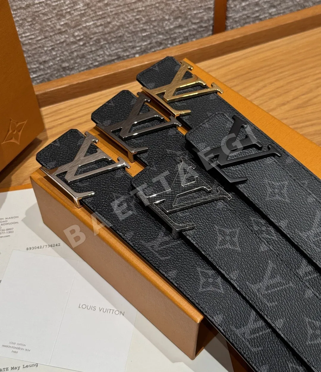 루이비통 셰이크 40mm 리버서블 벨트 상세 이미지 4