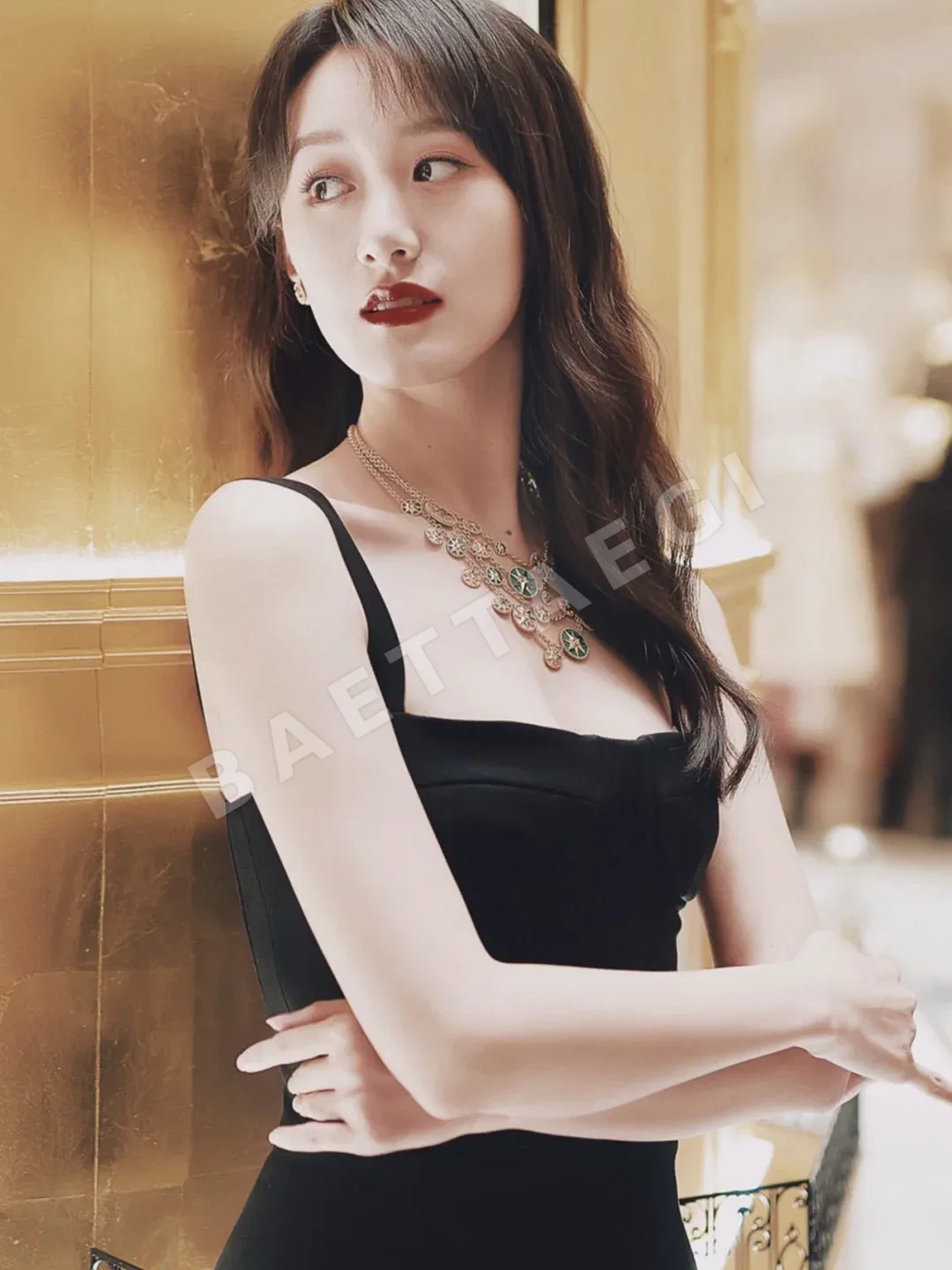 디올 로즈 데 방 다이아몬드 목걸이 상세 이미지 8