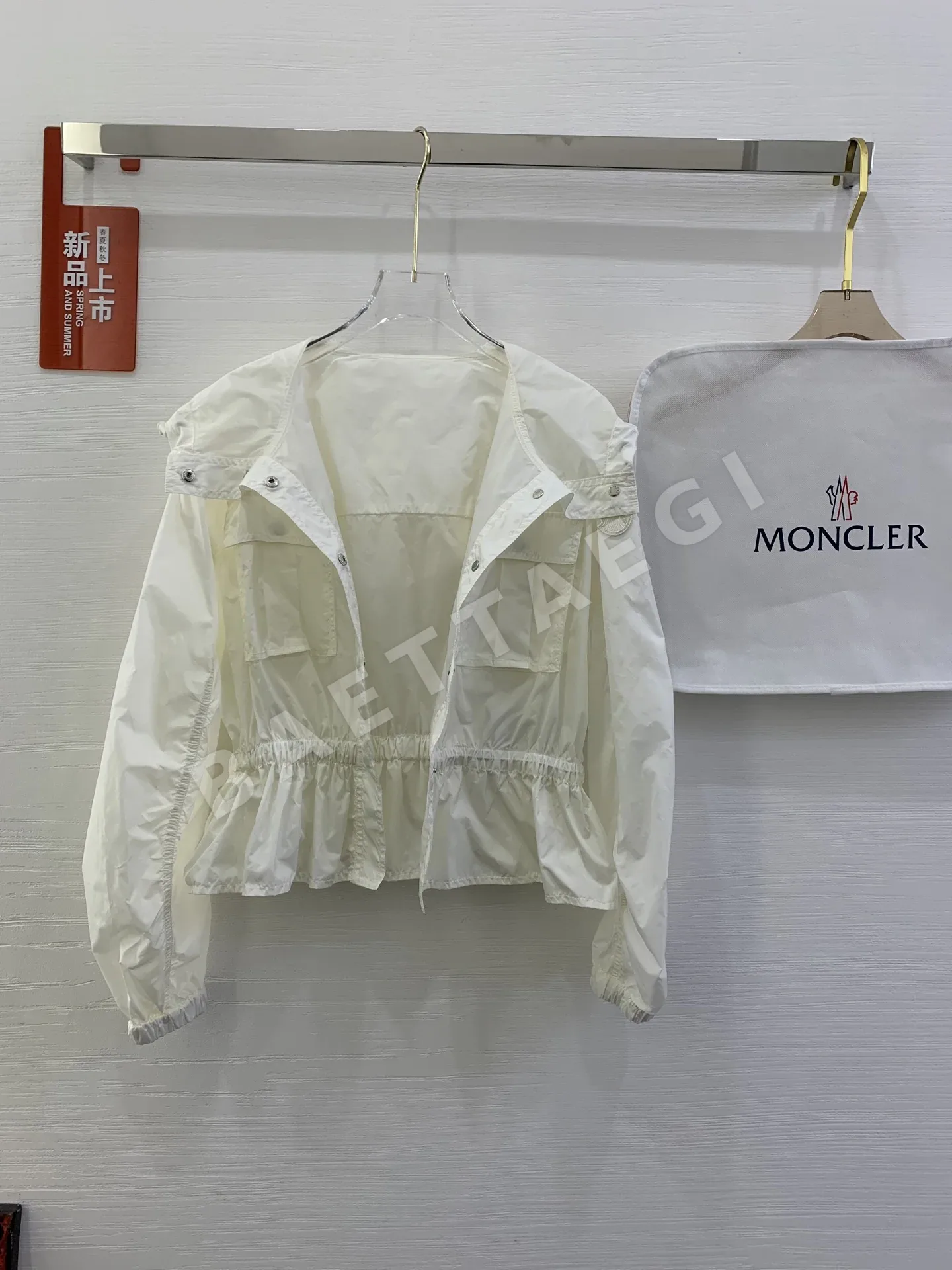 몽클레르 여성 후드 나일론 재킷 6519 상세 이미지 7