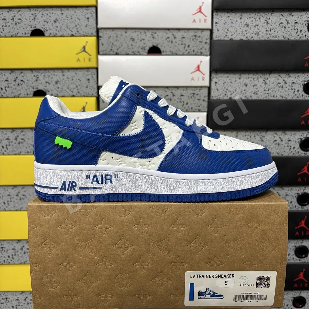 루이비통 [GZ/YX] 화이트 블루 205888 Louis Vuitton By Virgil Abloh