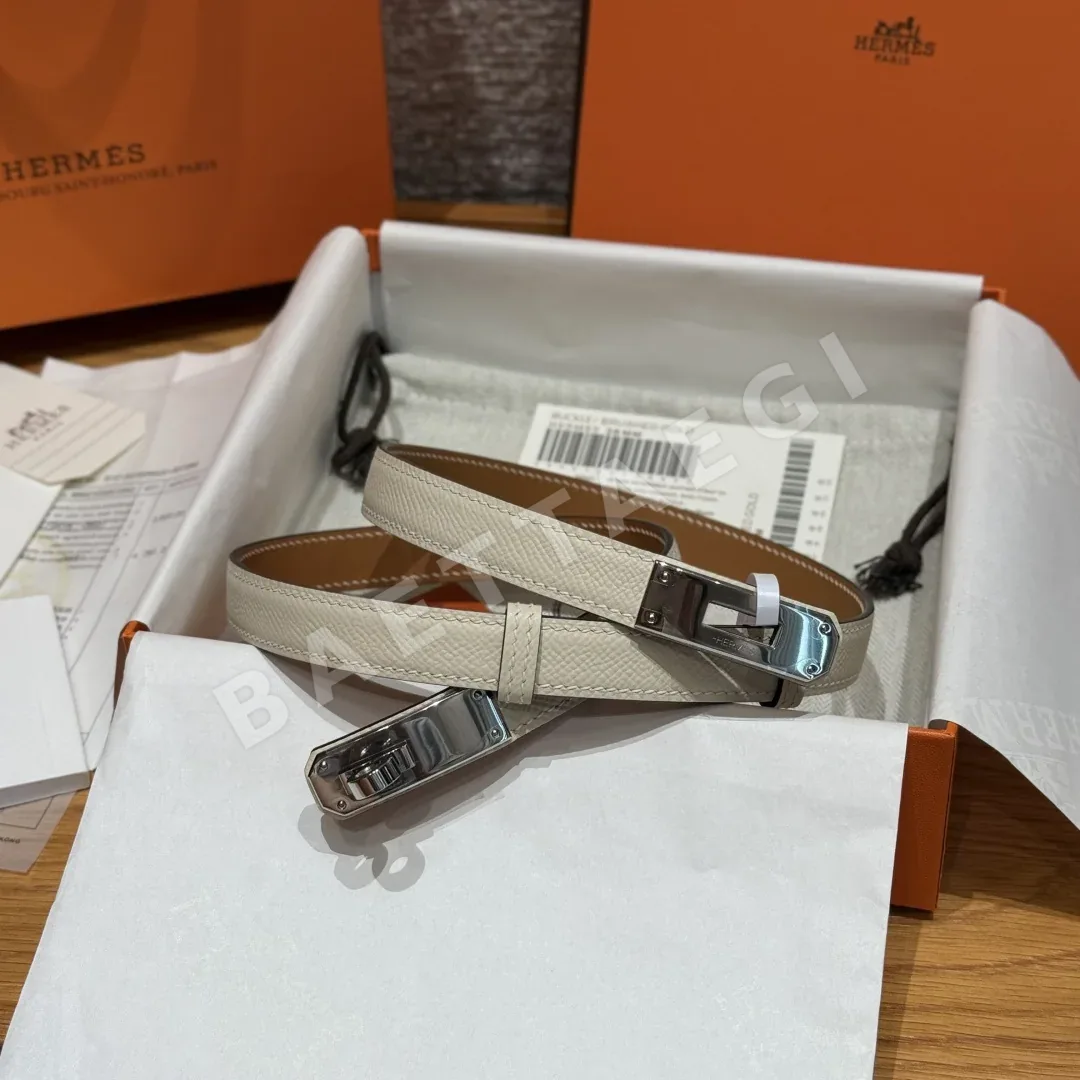 에르메스 켈리 버클 EPSOM 가죽 벨트 179424