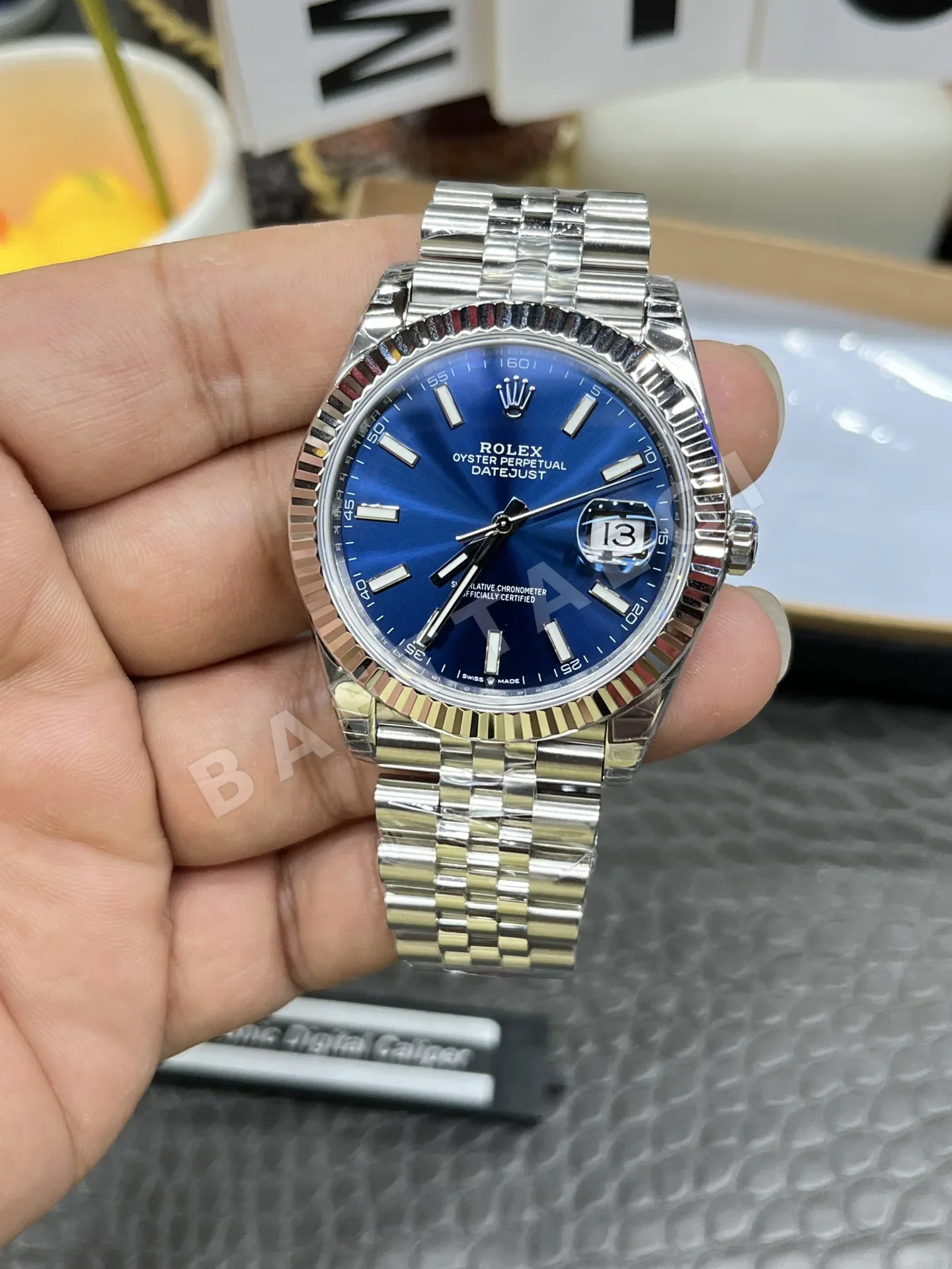 롤렉스 데이트저스트 VS공장 41mm 자동 손목시계 상세 이미지 2