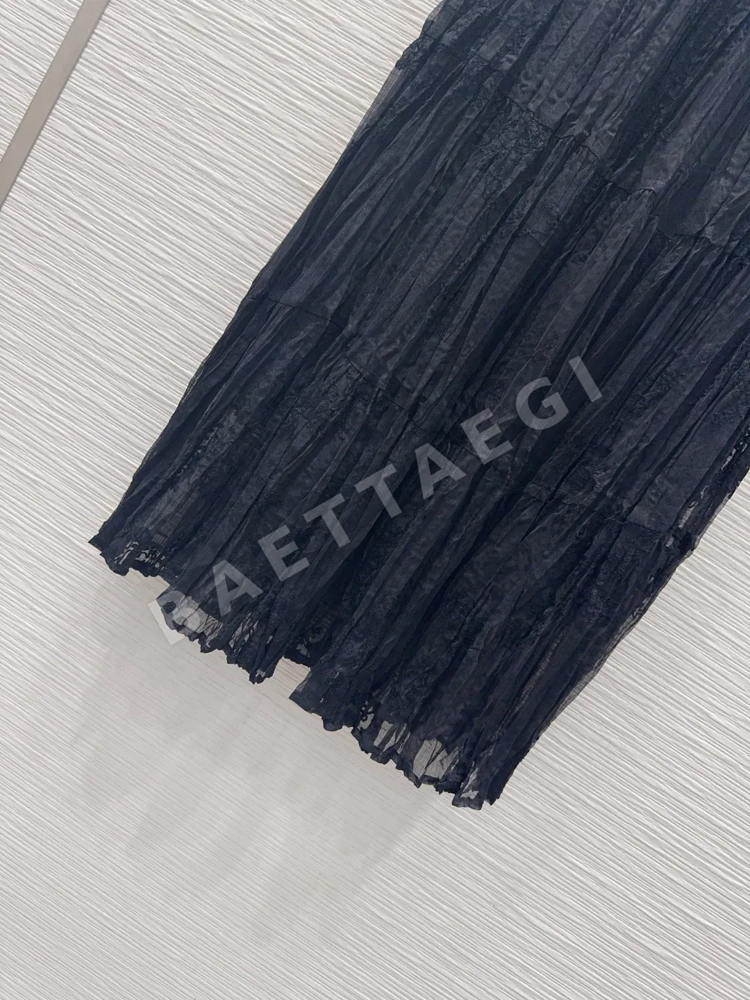 디올 메시 맥시 스커트 상세 이미지 5