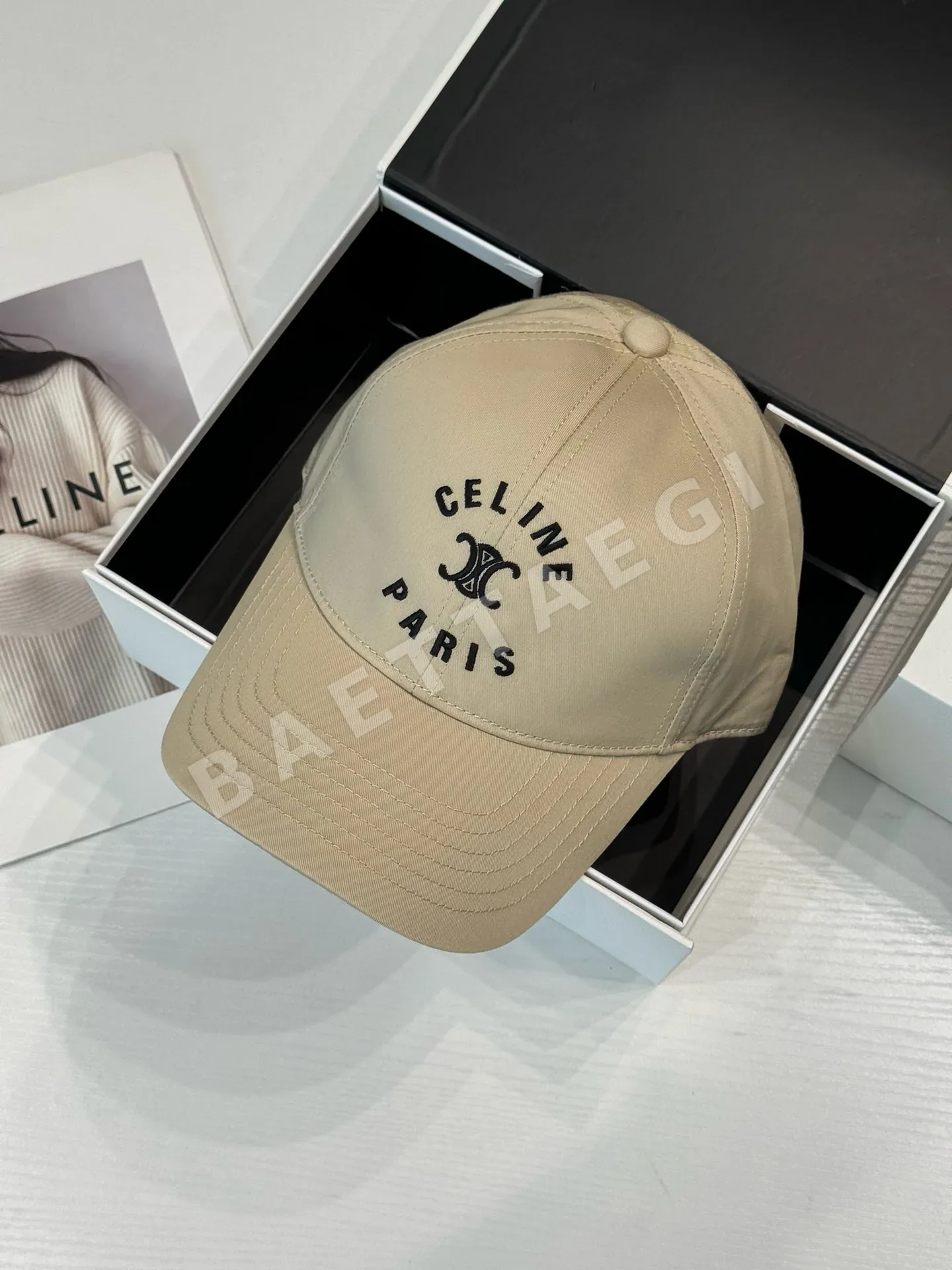 셀린느 개선문 로고 야구모자 상세 이미지 3