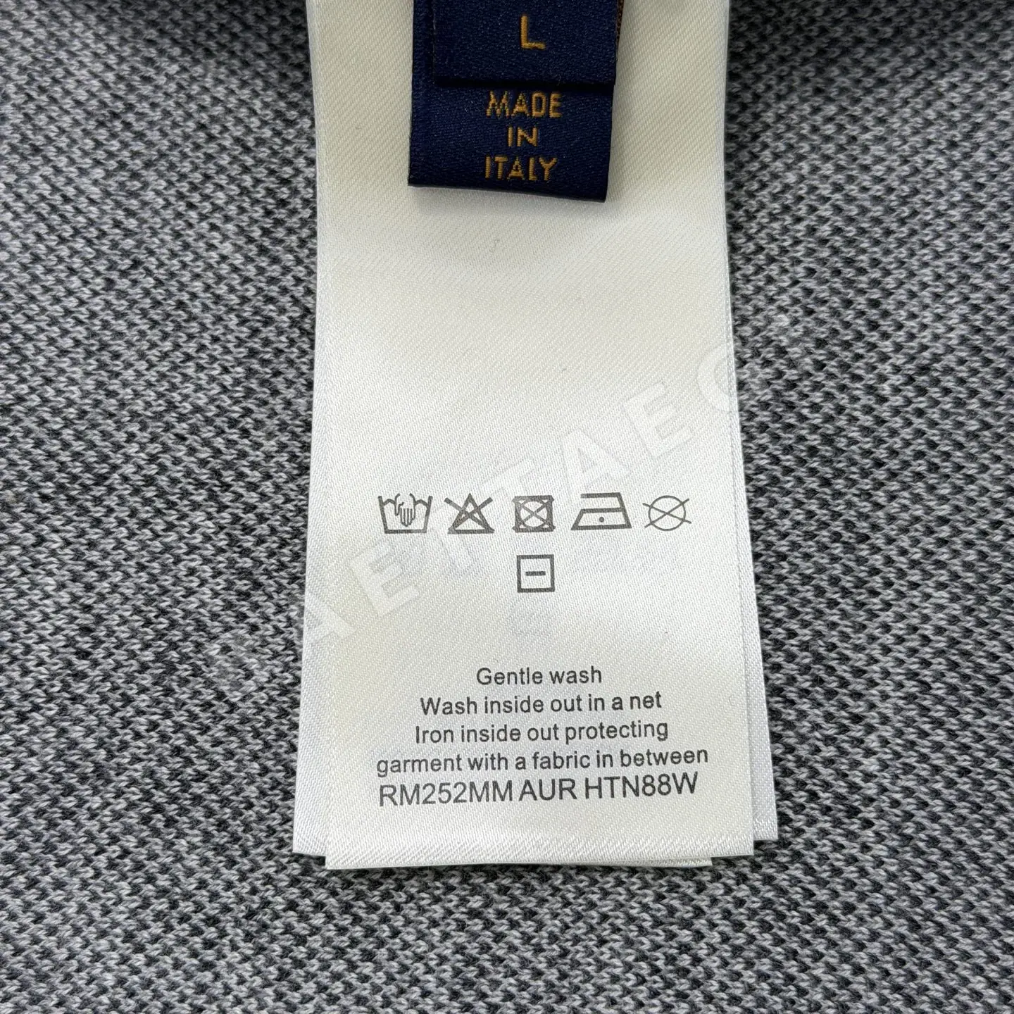 루이비통 스트라이프 크루넥 반팔 니트 티셔츠 상세 이미지 9