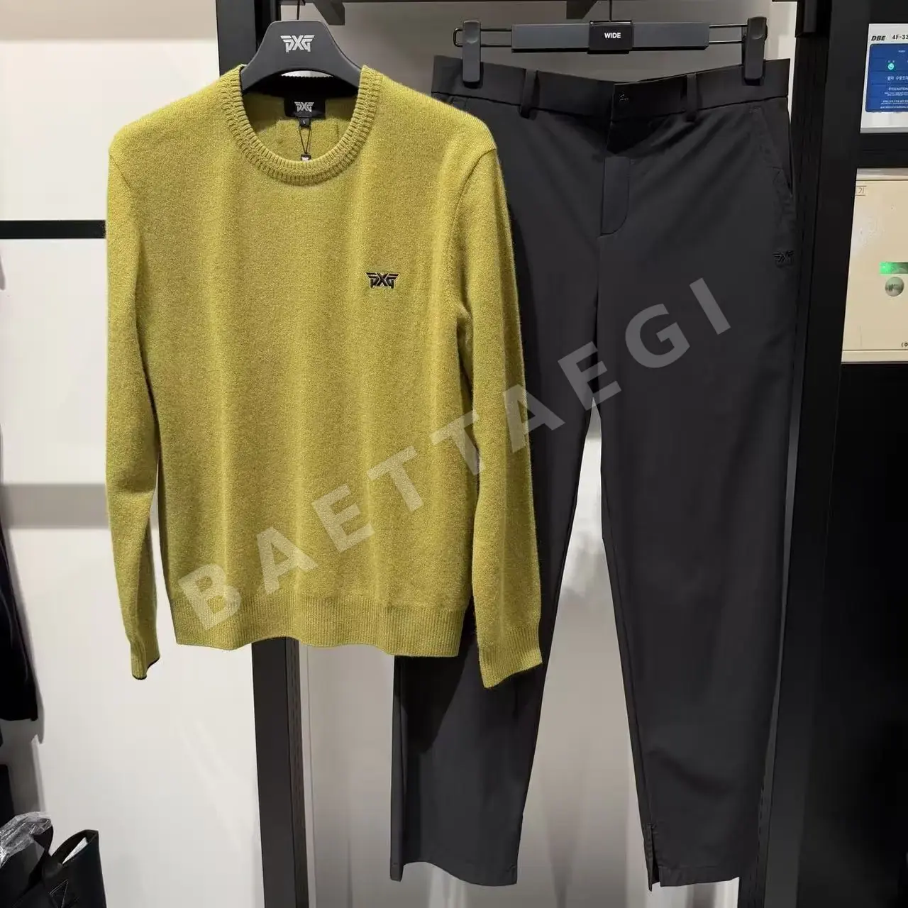 PXG 크루넥 울 스웨터 남성 골프웨어 상세 이미지 6