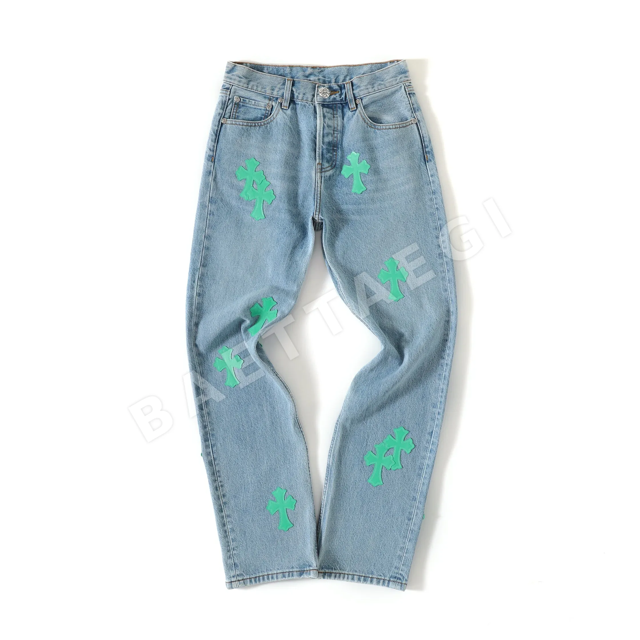 크롬하츠 런던 한정 블루시티 데님 남성 바지 107875