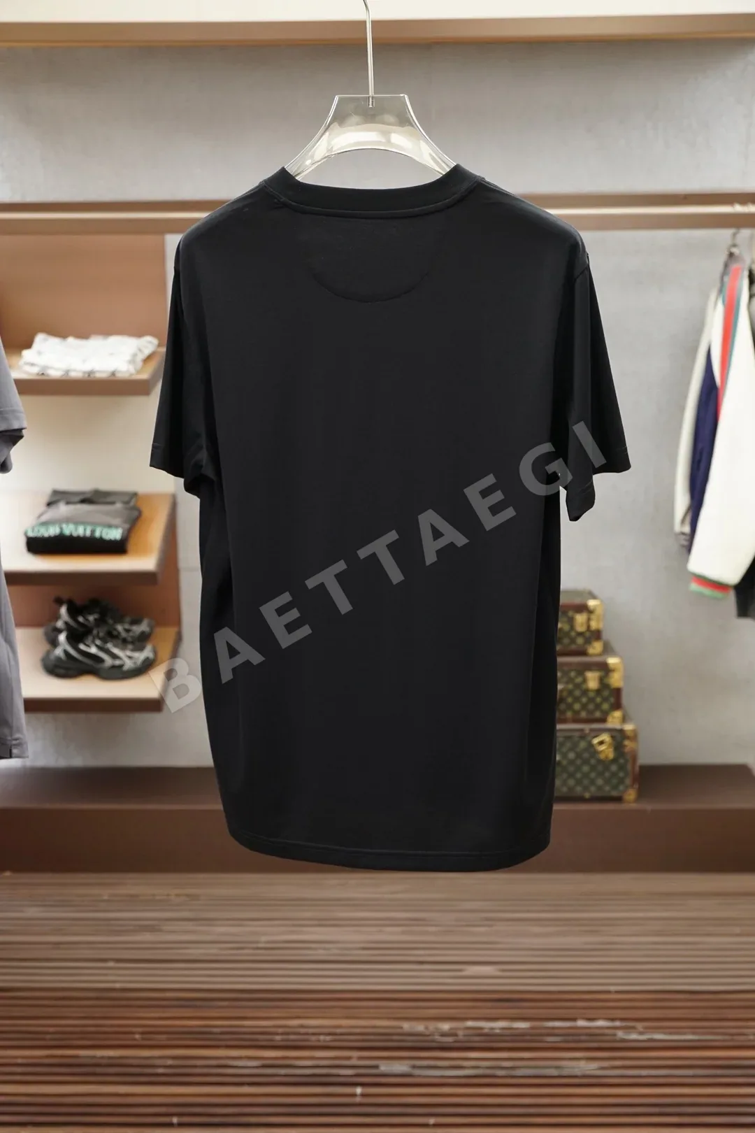 브루넬로쿠치넬리 린넨 혼방 크루넥 반팔 티셔츠 상세 이미지 9