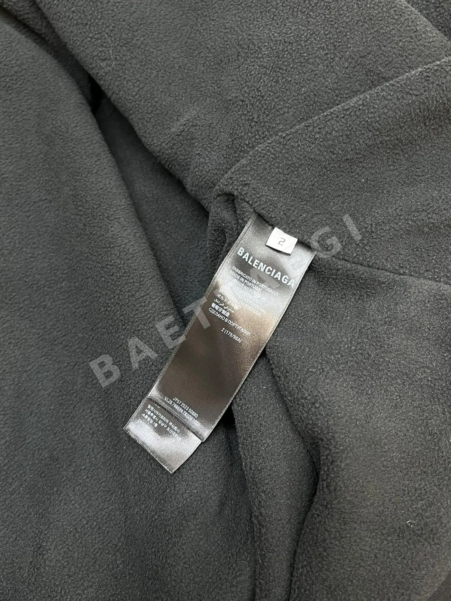 발렌시아가 후디 테디 지퍼업 자켓 상세 이미지 9