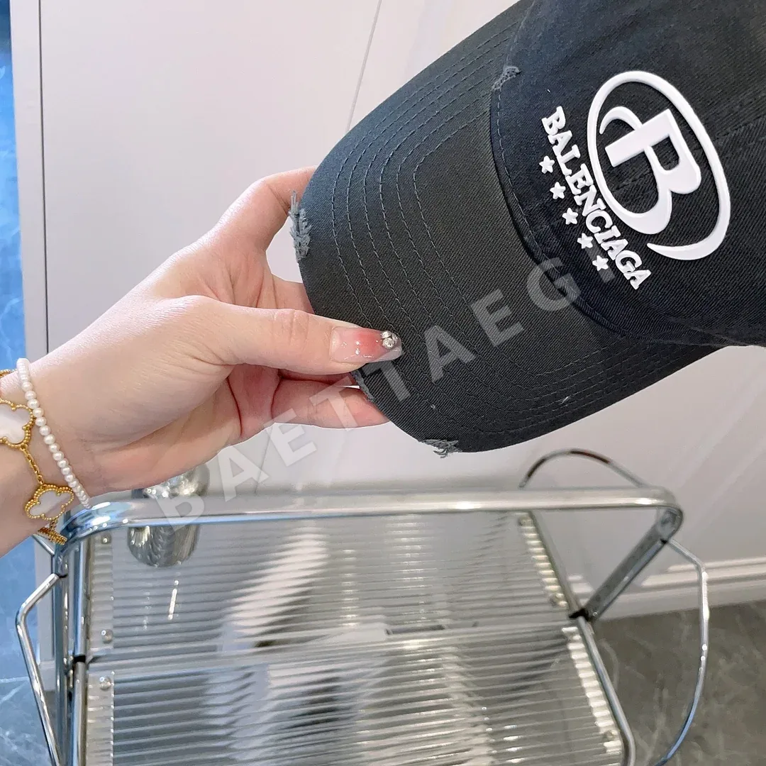 발렌시아가 더블 B 버클 코튼 베이스볼 캡 상세 이미지 5