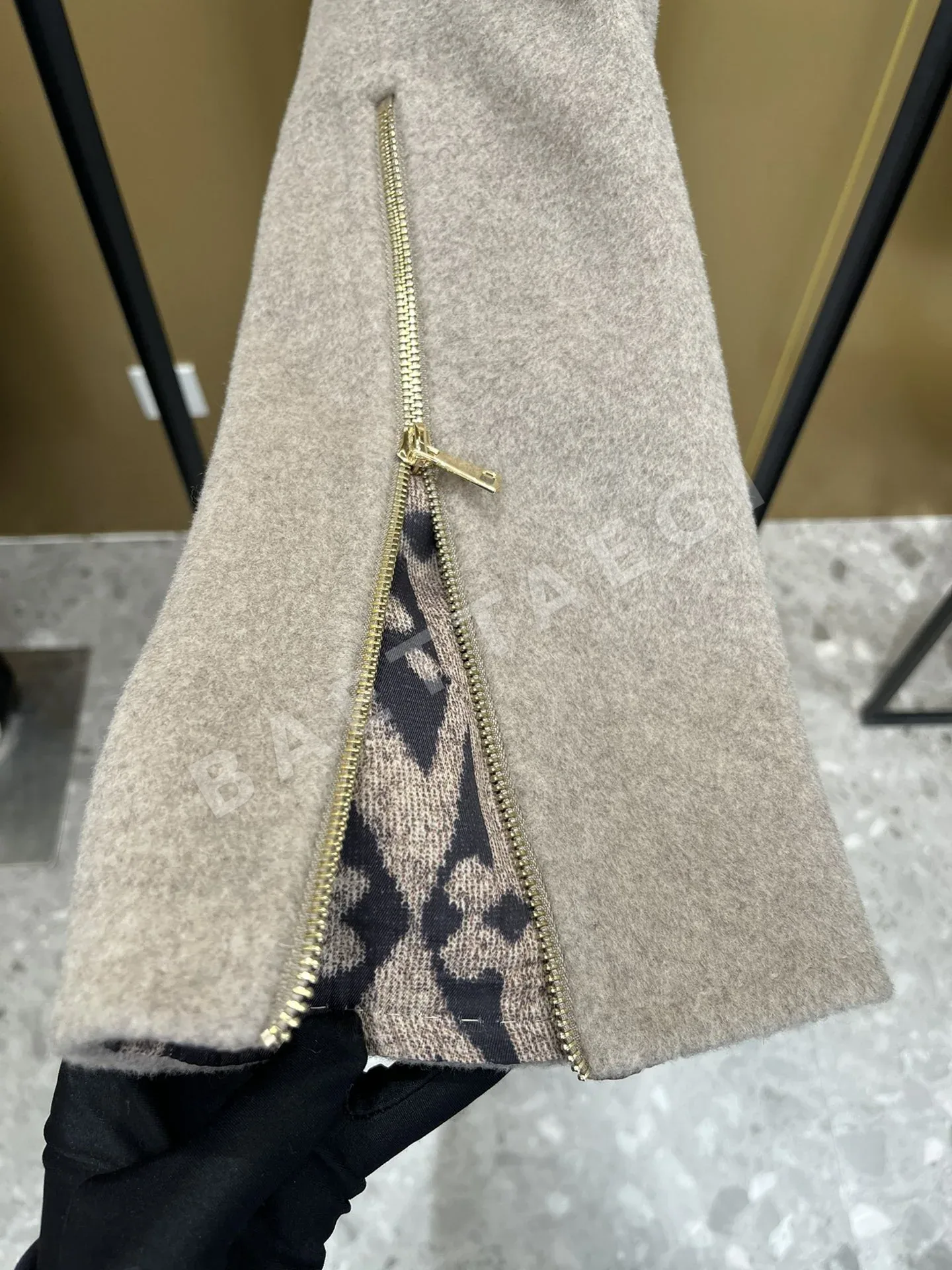 막스마라(Max Mara) 에텔(Ethel) 더블 브레스트 알파카 블렌드 코트 상세 이미지 6