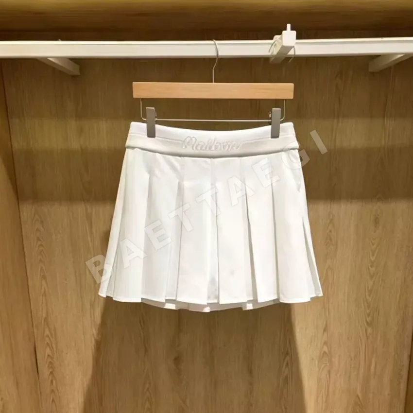말본 여성 플리츠 스커트 상세 이미지 3