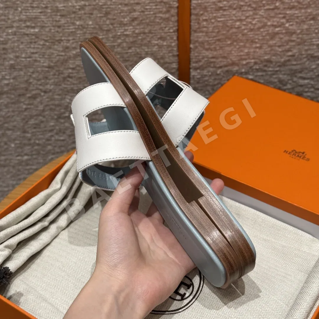 에르메스 오란 램스킨 슬리퍼 상세 이미지 7