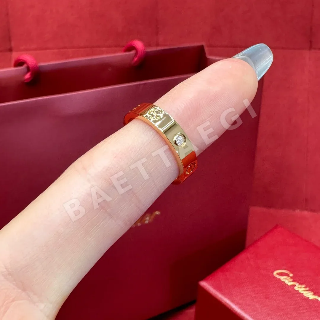 까르띠에 러브 슬림 솔리테어 다이아몬드 반지 178371