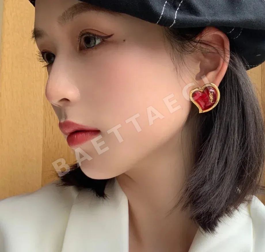 생로랑 YSL 하트 귀걸이 상세 이미지 2