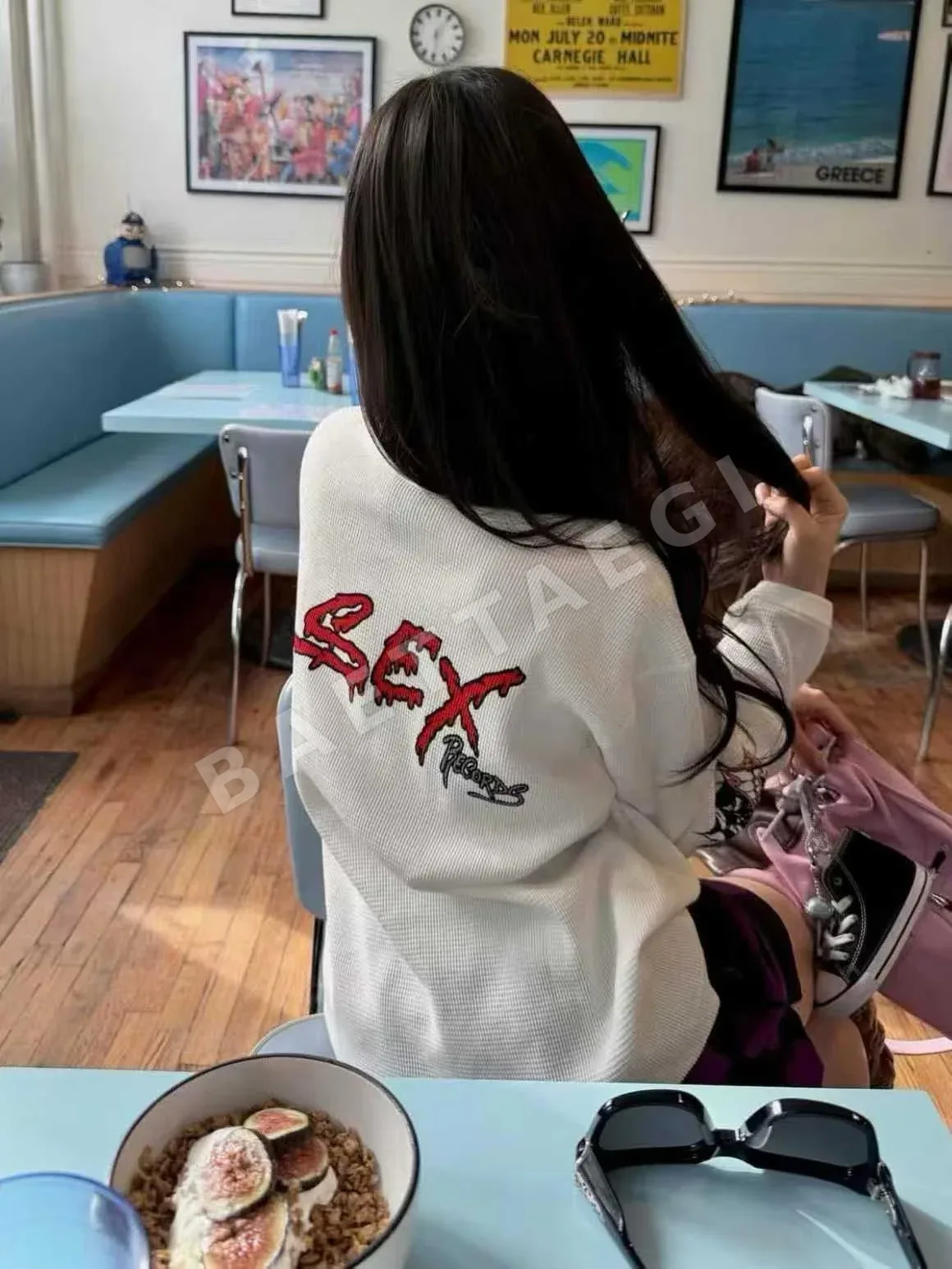 크롬하츠 매티보이 와플 그래피티 남성 긴팔 셔츠 상세 이미지 6