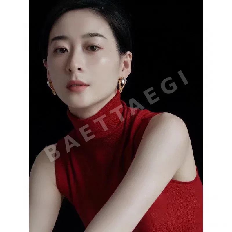 베르사체 메두사 헤드 골드 귀걸이 상세 이미지 4