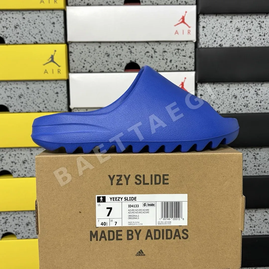 아디다스 [LW] 이지 슬라이드 ID4133 200621 Adidas Yeezy Slide Azure
