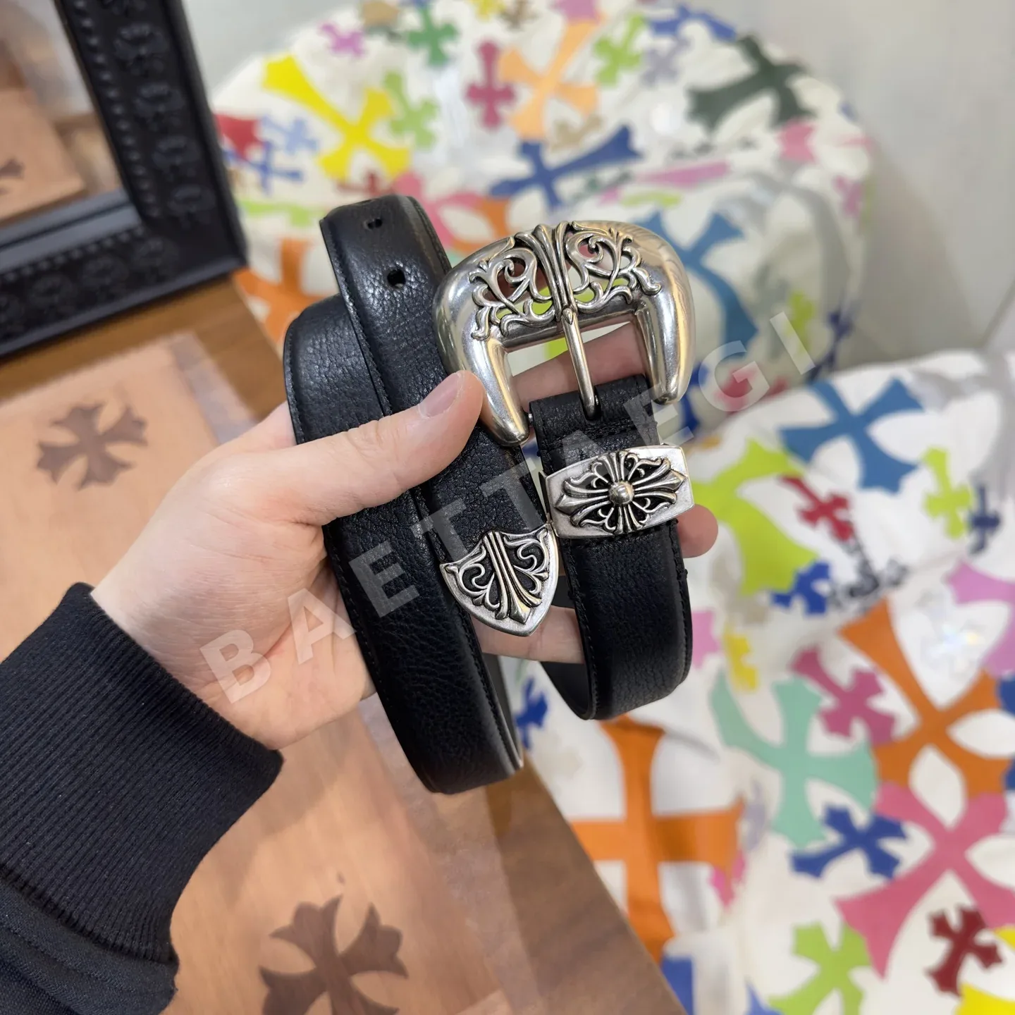 크롬하츠 벨트 164108 Chrome Hearts Belt