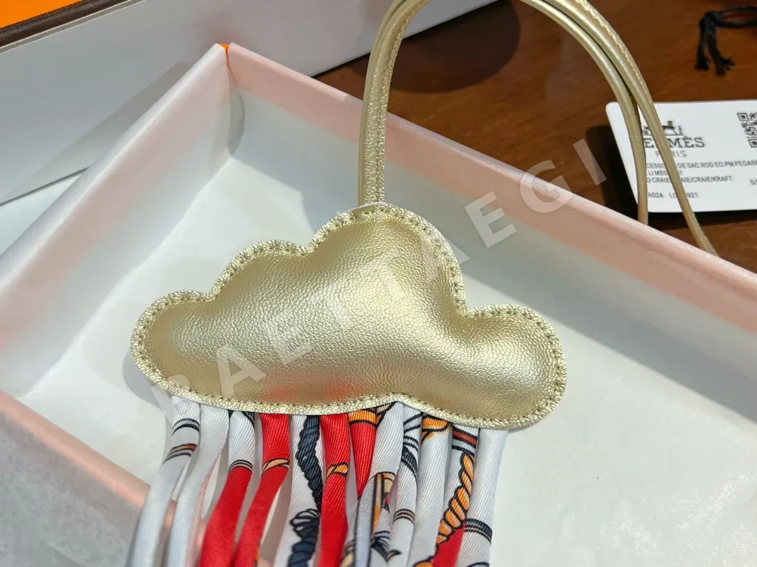 에르메스 푸티 클라우드 램스킨 키링 상세 이미지 5