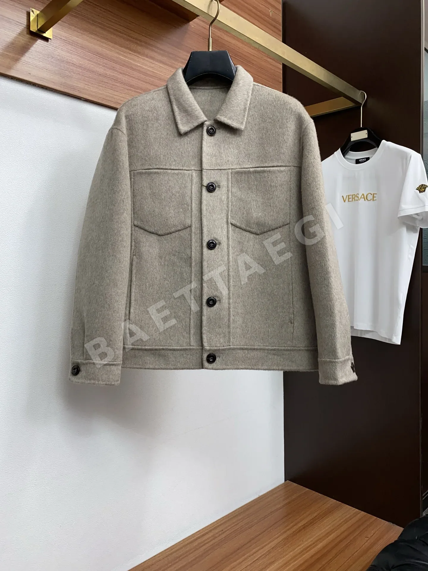 로로피아나 울 슬림핏 남성 자켓 164915